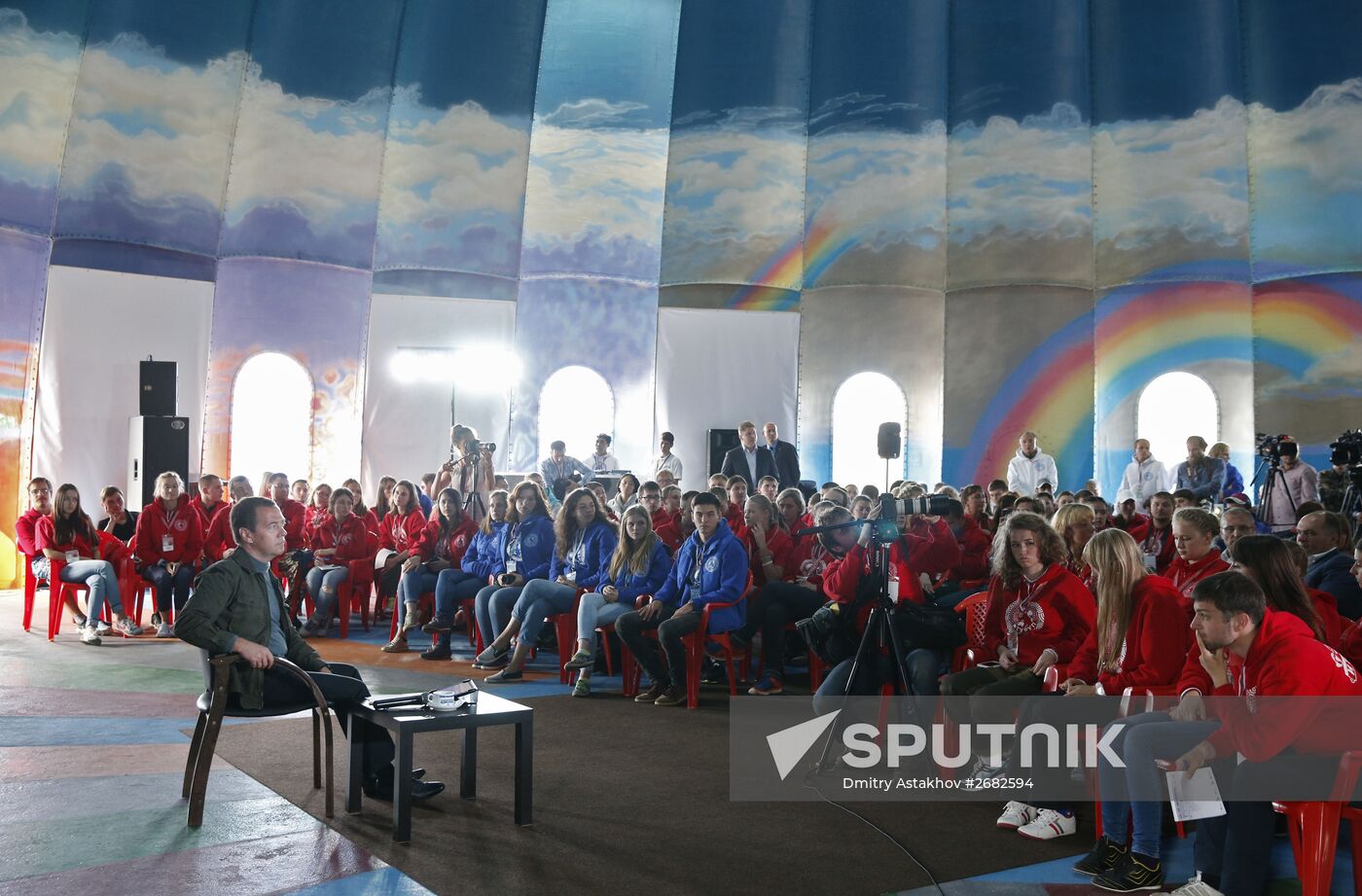 Prime Minister Medvedev visits Far Eastern Federal District. Kuril Islands