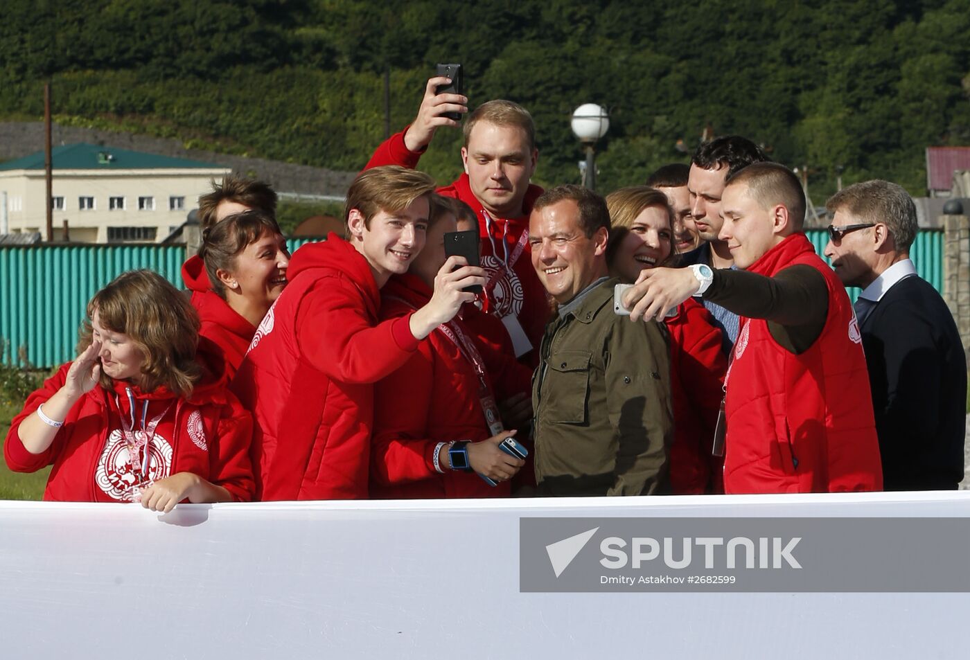 Prime Minister Medvedev visits Far Eastern Federal District. Kuril Islands