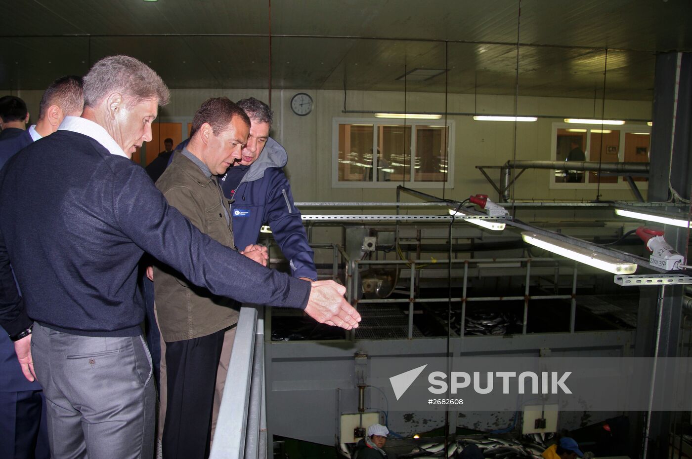 Prime Minister Medvedev visits Far Eastern Federal District. Kuril Islands