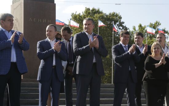 National Flag Day celebrations across Russia