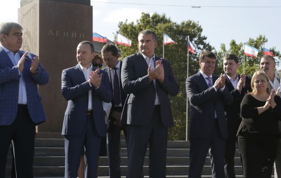 National Flag Day celebrations across Russia