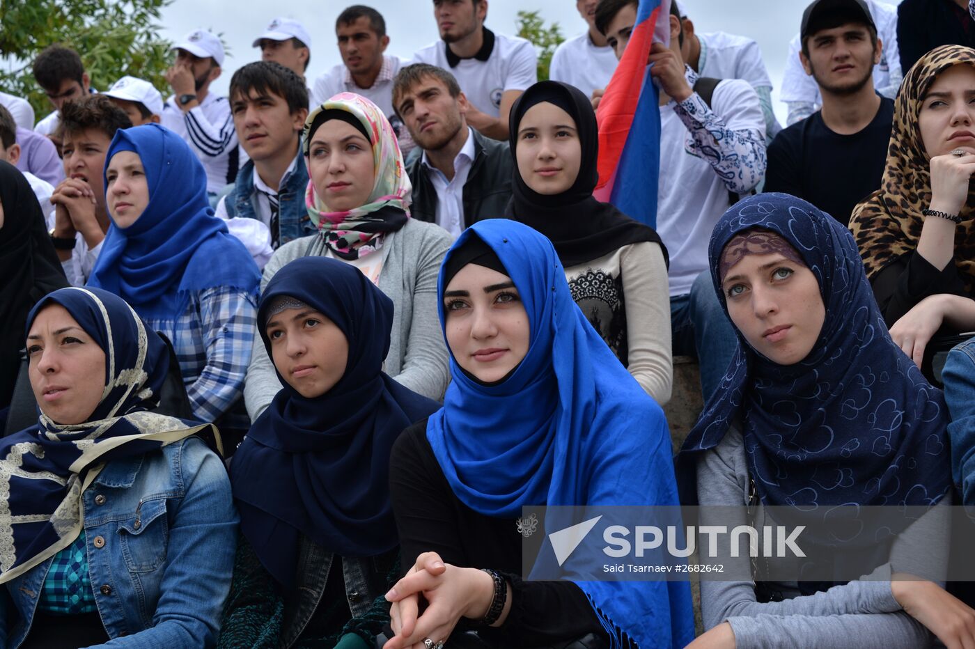 National Flag Day celebrations across Russia