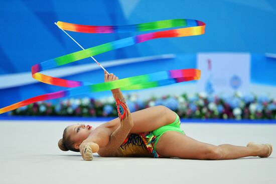 Rhythmic Gymnastics. World Cup. Day Two