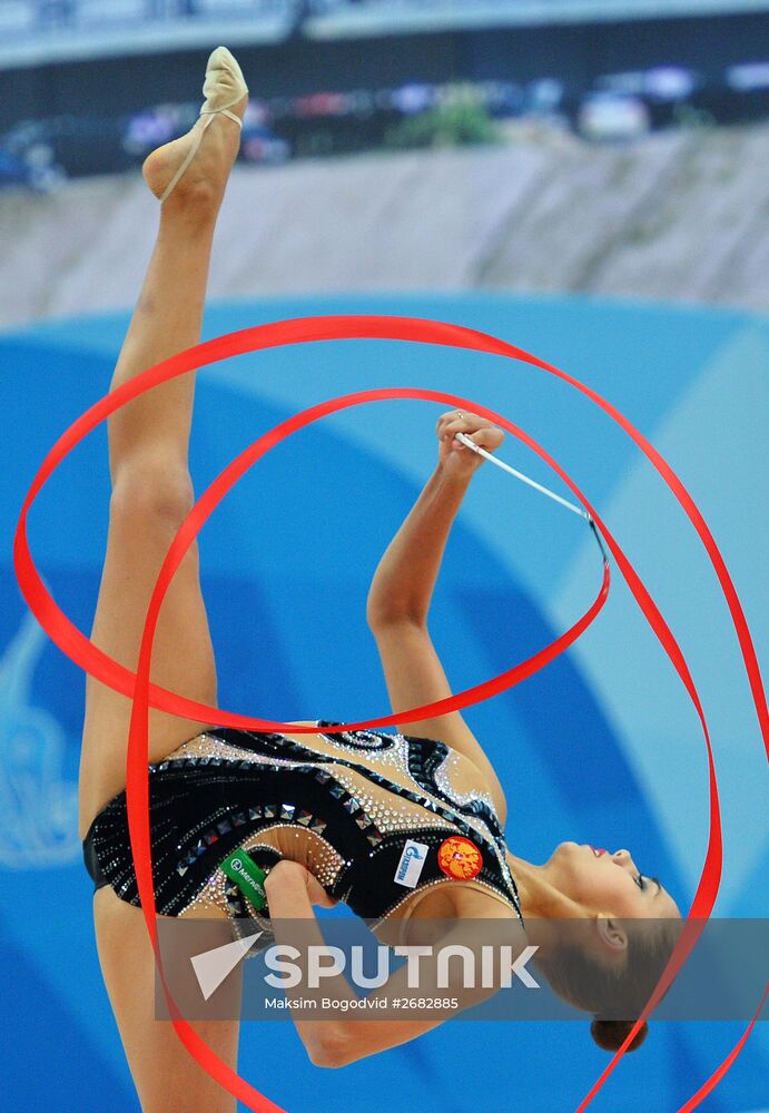 Rhythmic Gymnastics. World Cup. Day Two