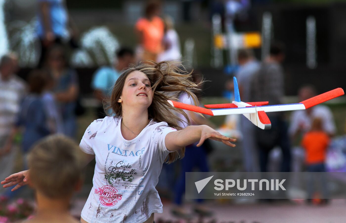 Russian Flag Day celebrations in Russian cities