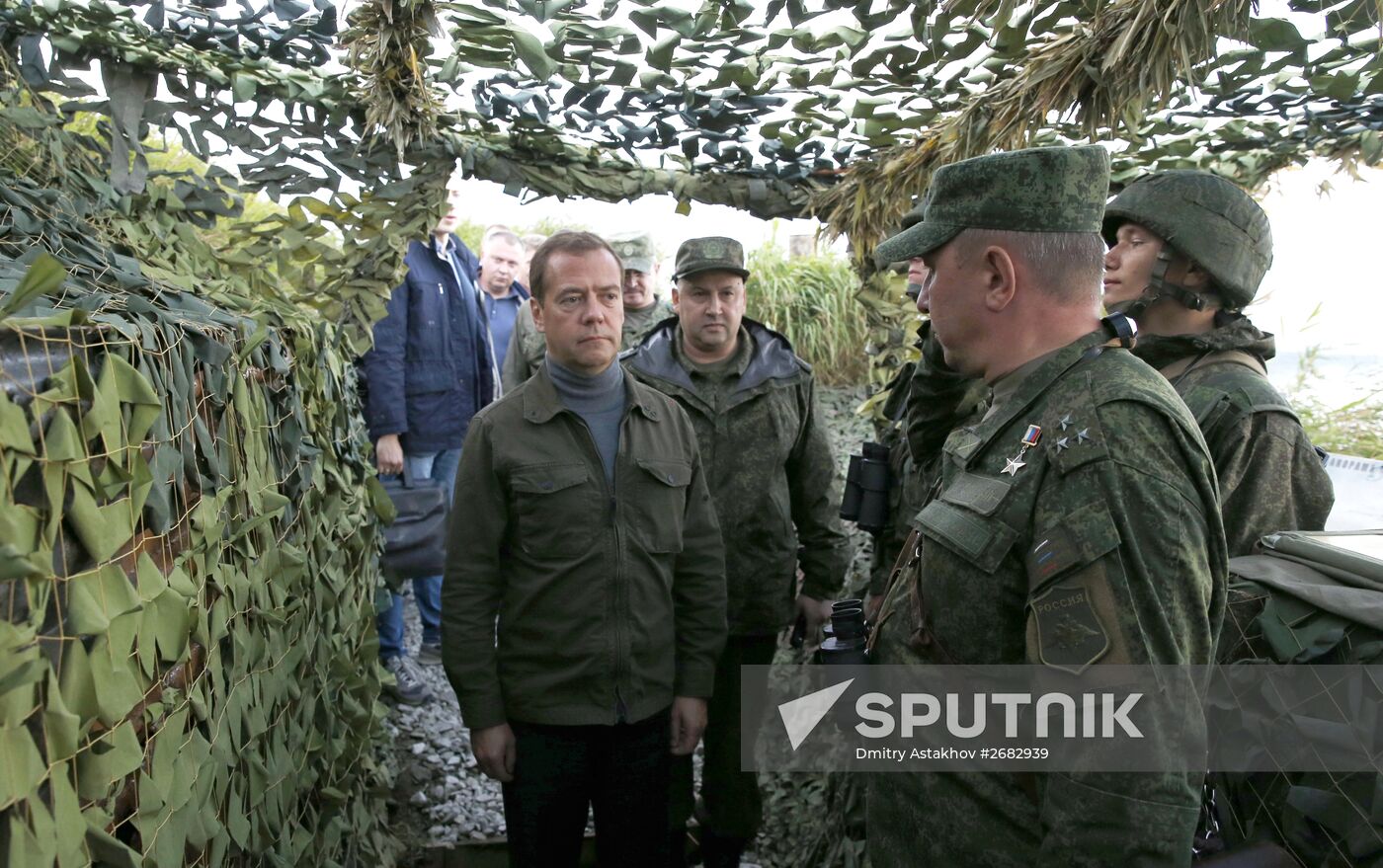 Prime Minister Medvedev visits Far Eastern Federal District. Kuril Islands