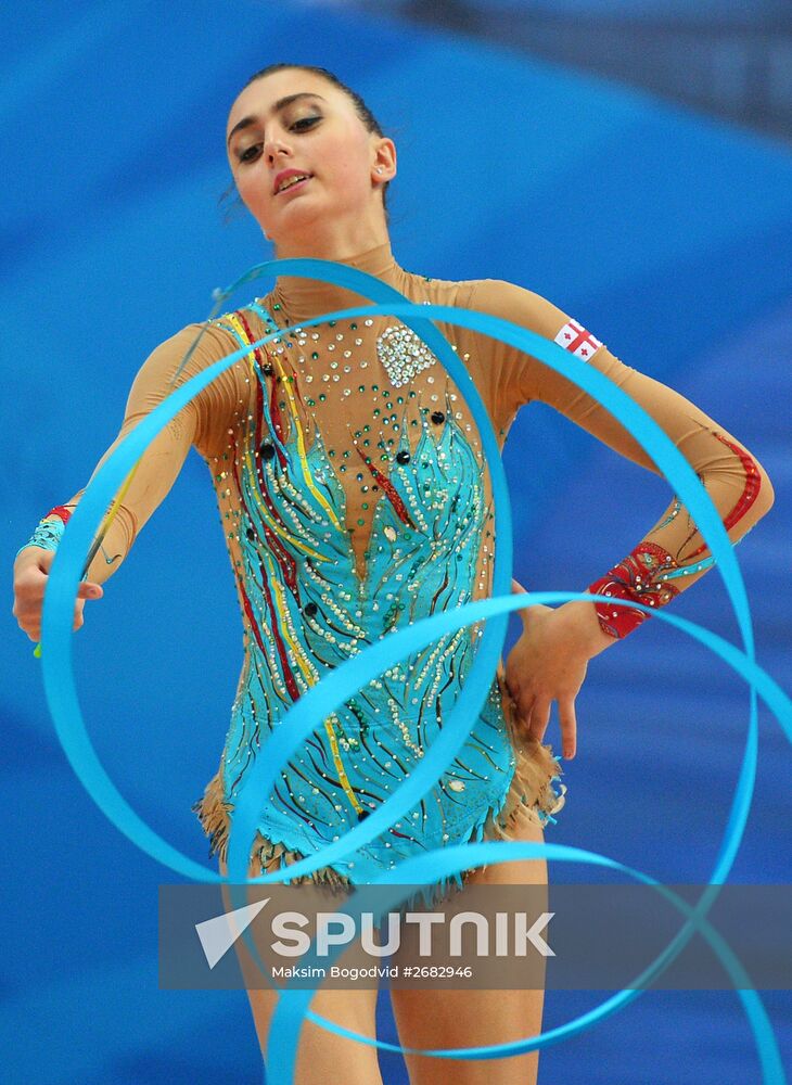 Rhythmic Gymnastics. World Cup. Day Two