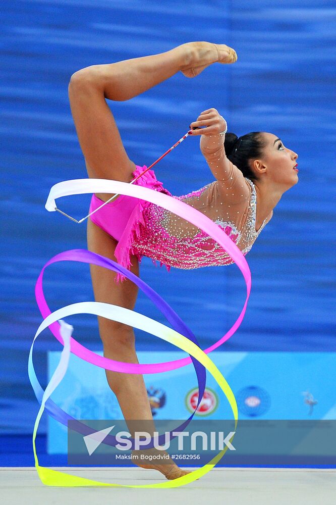 Rhythmic Gymnastics. World Cup. Day Two
