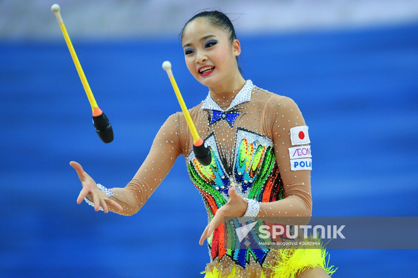 Rhythmic Gymnastics. World Cup. Day Two