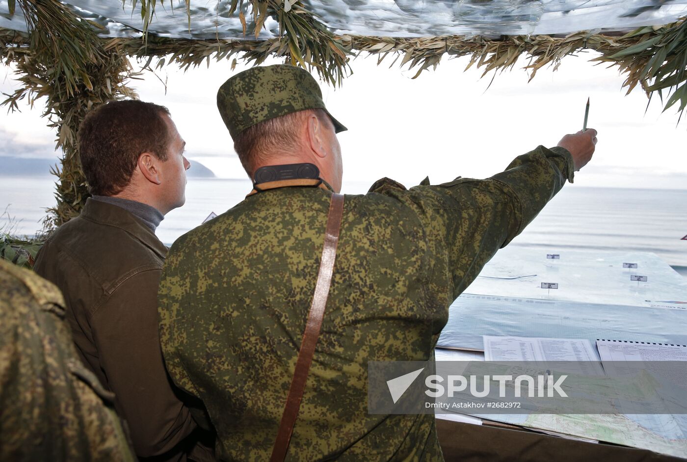 Prime Minister Medvedev visits Far Eastern Federal District. Kuril Islands