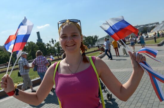 Russia's National Flag Day