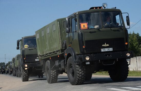 CSTO's Collective Rapid Deployment Forces hold Interaction 2015 drill