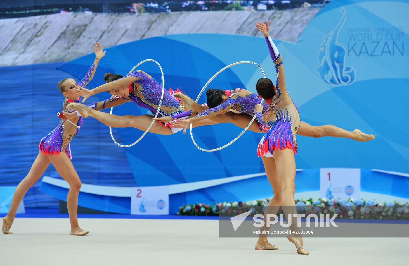 Rhythmic Gymnastics. World Cup. Day Two