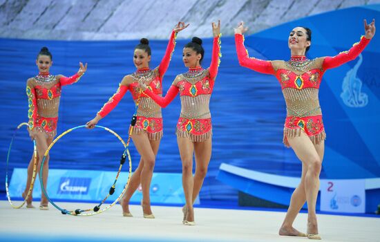 Rhythmic Gymnastics. World Cup. Day Two