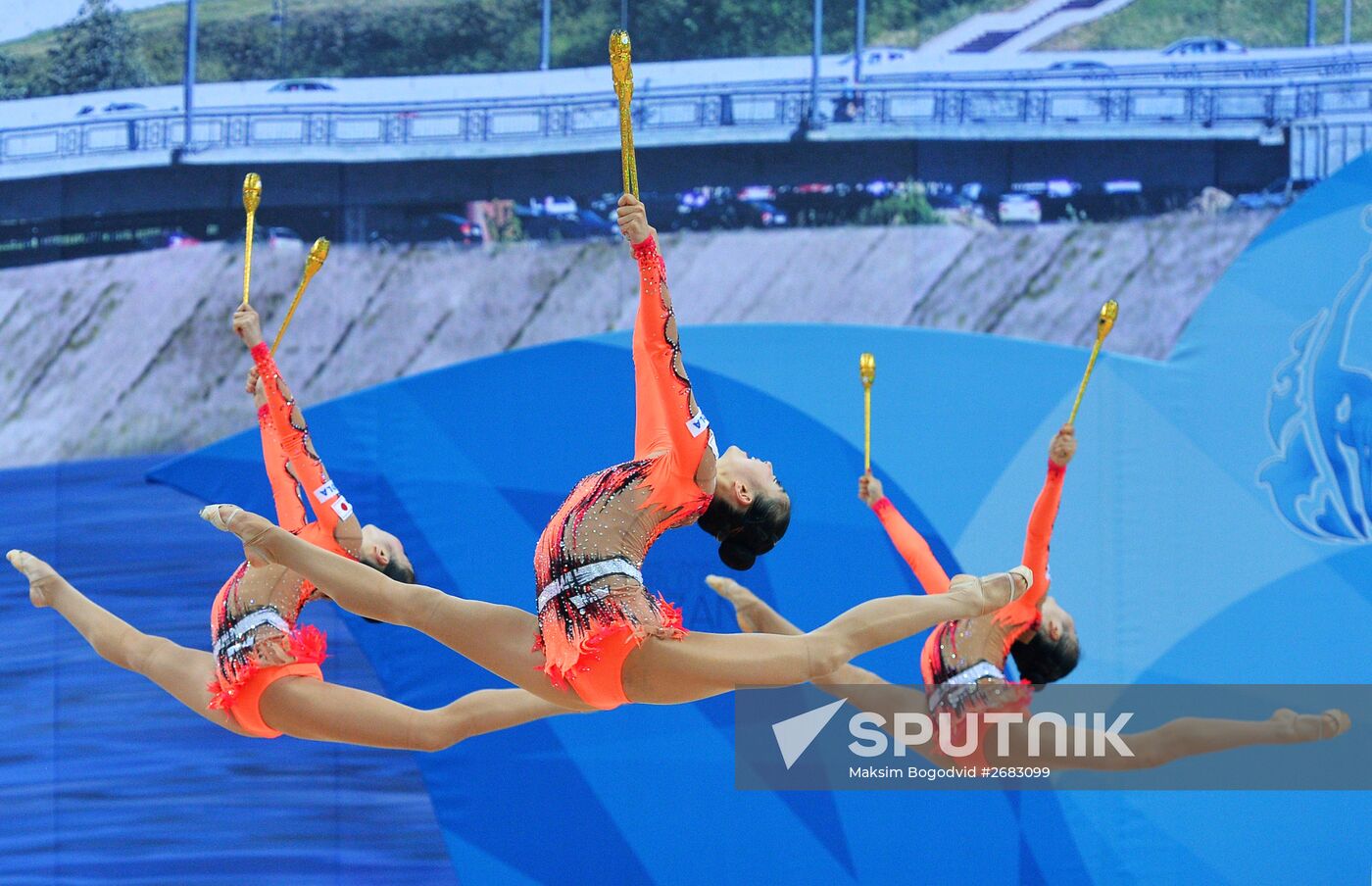 Rhythmic Gymnastics. World Cup. Day Two