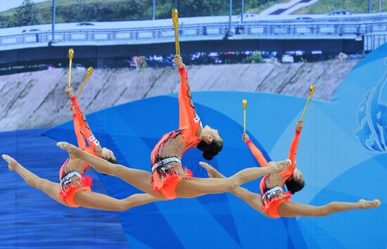 Rhythmic Gymnastics. World Cup. Day Two