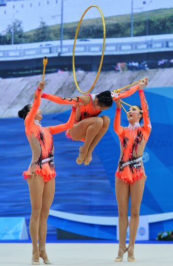 Rhythmic Gymnastics. World Cup. Day Two