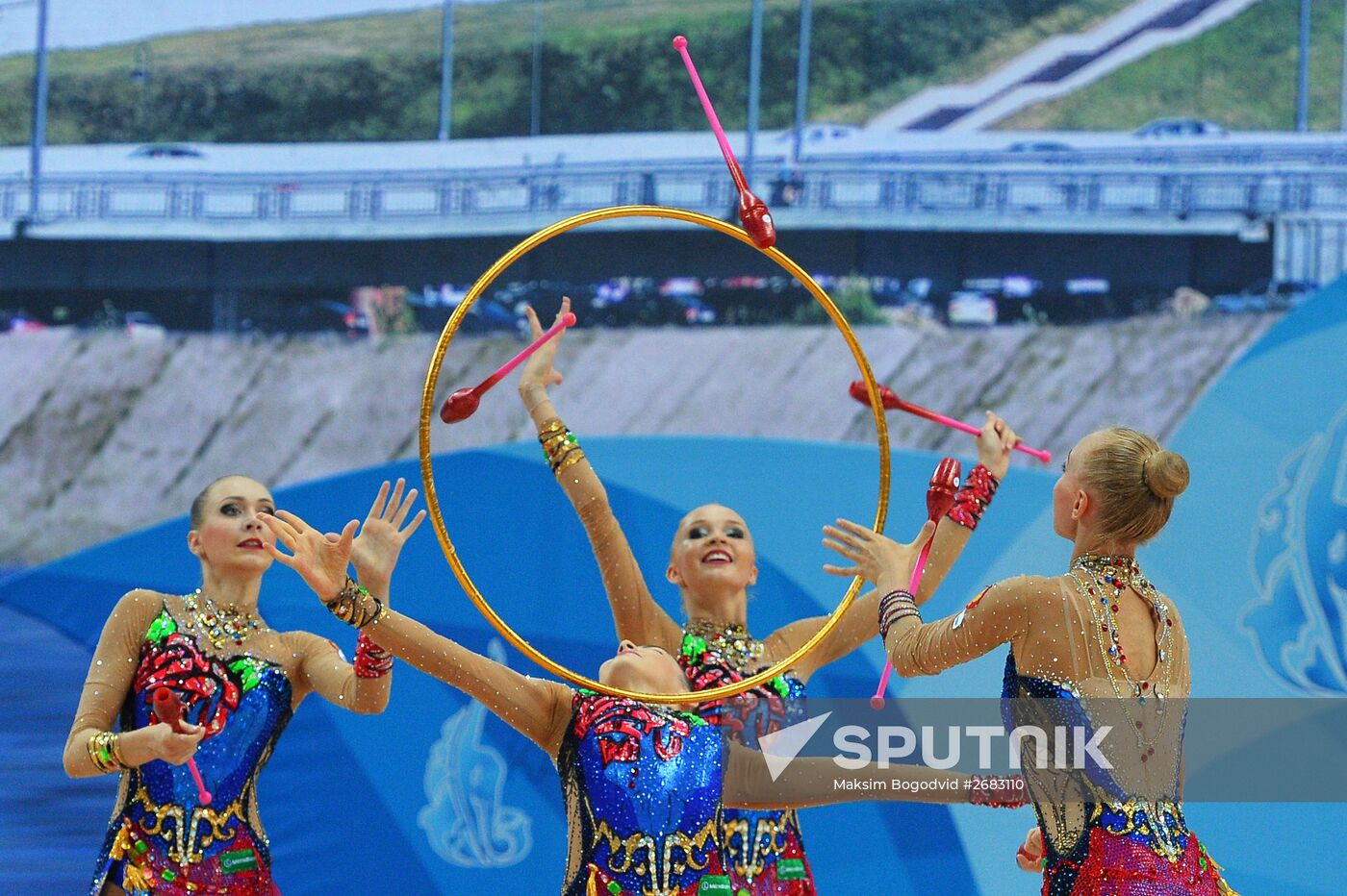 Rhythmic Gymnastics. World Cup. Day Two