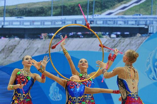 Rhythmic Gymnastics. World Cup. Day Two