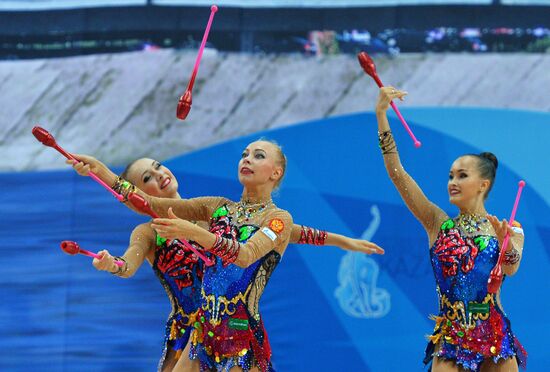 2015 FIG Rhythmic Gymnastics World Cup Series. Day Two