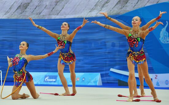 2015 FIG Rhythmic Gymnastics World Cup Series. Day Two