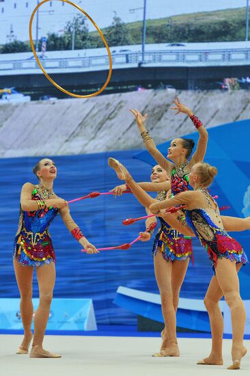 2015 FIG Rhythmic Gymnastics World Cup Series. Day Two