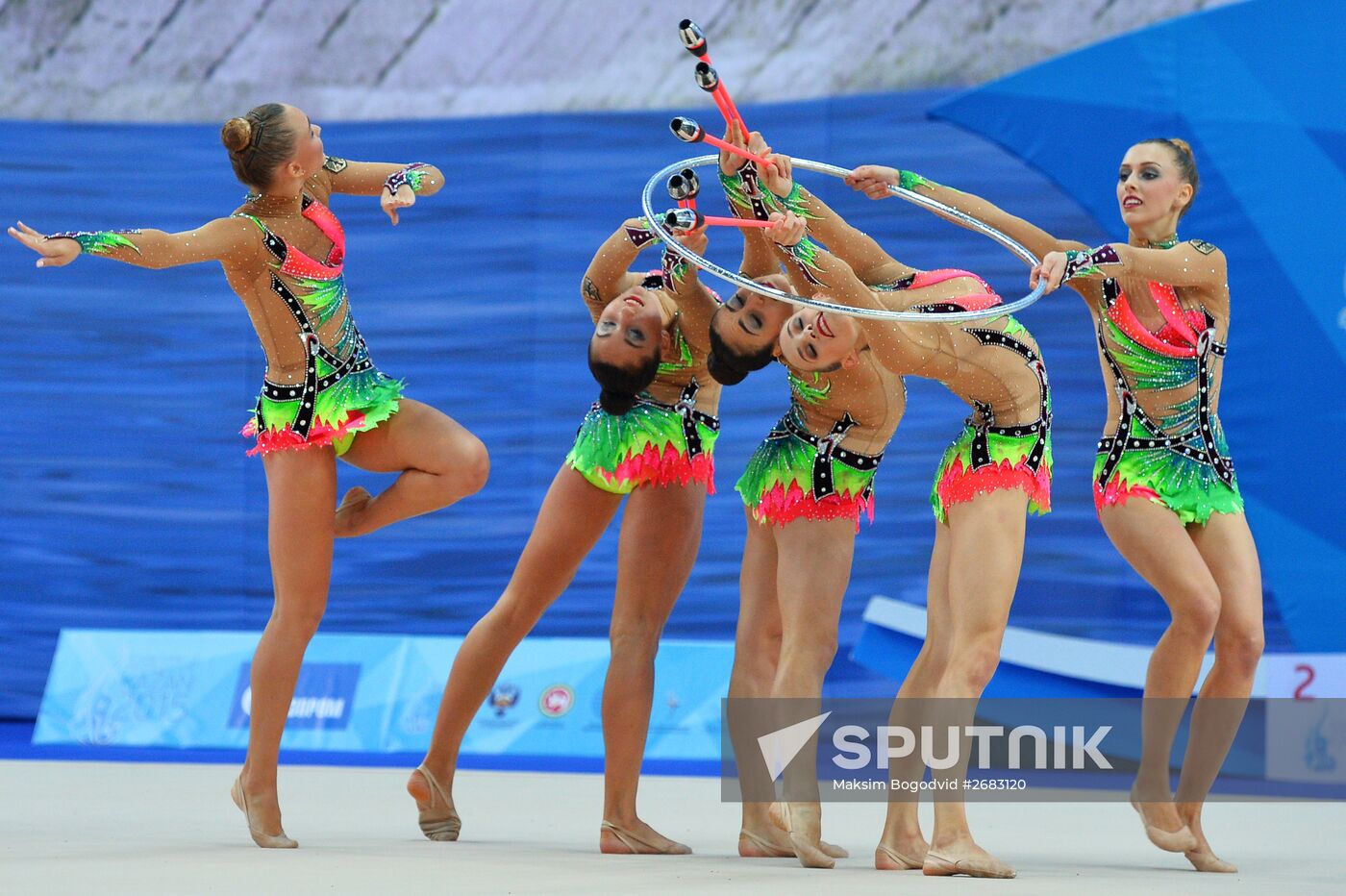 Rhythmic Gymnastics. World Cup. Day Two