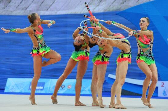Rhythmic Gymnastics. World Cup. Day Two