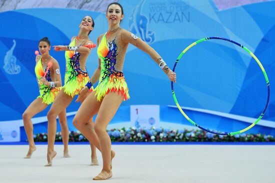 Rhythmic Gymnastics. World Cup. Day Two