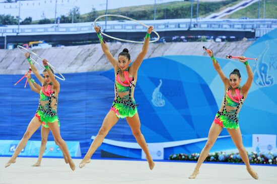 Rhythmic Gymnastics. World Cup. Day Two