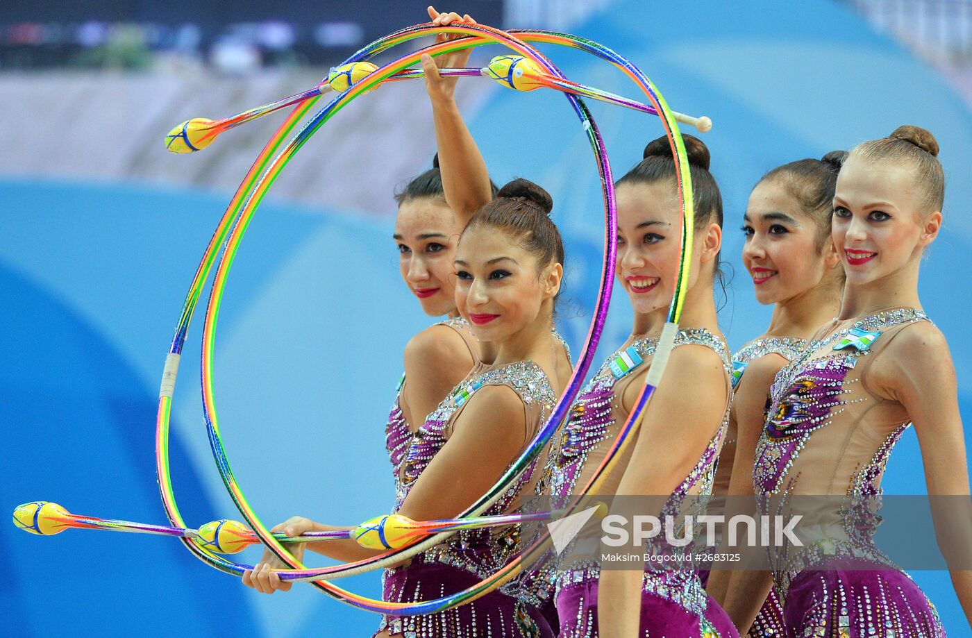 Rhythmic Gymnastics. World Cup. Day Two