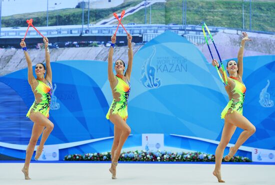 Rhythmic Gymnastics. World Cup. Day Two
