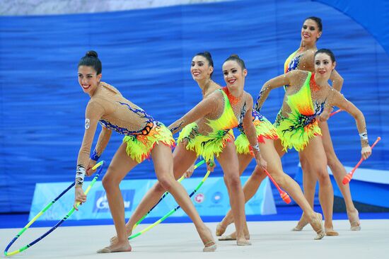 2015 FIG Rhythmic Gymnastics World Cup Series. World Cup. Day Two
