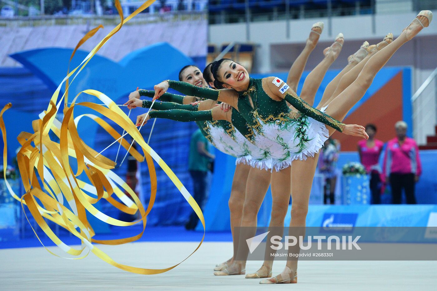 2015 FIG Rhythmic Gymnastics World Cup Series. Day Three
