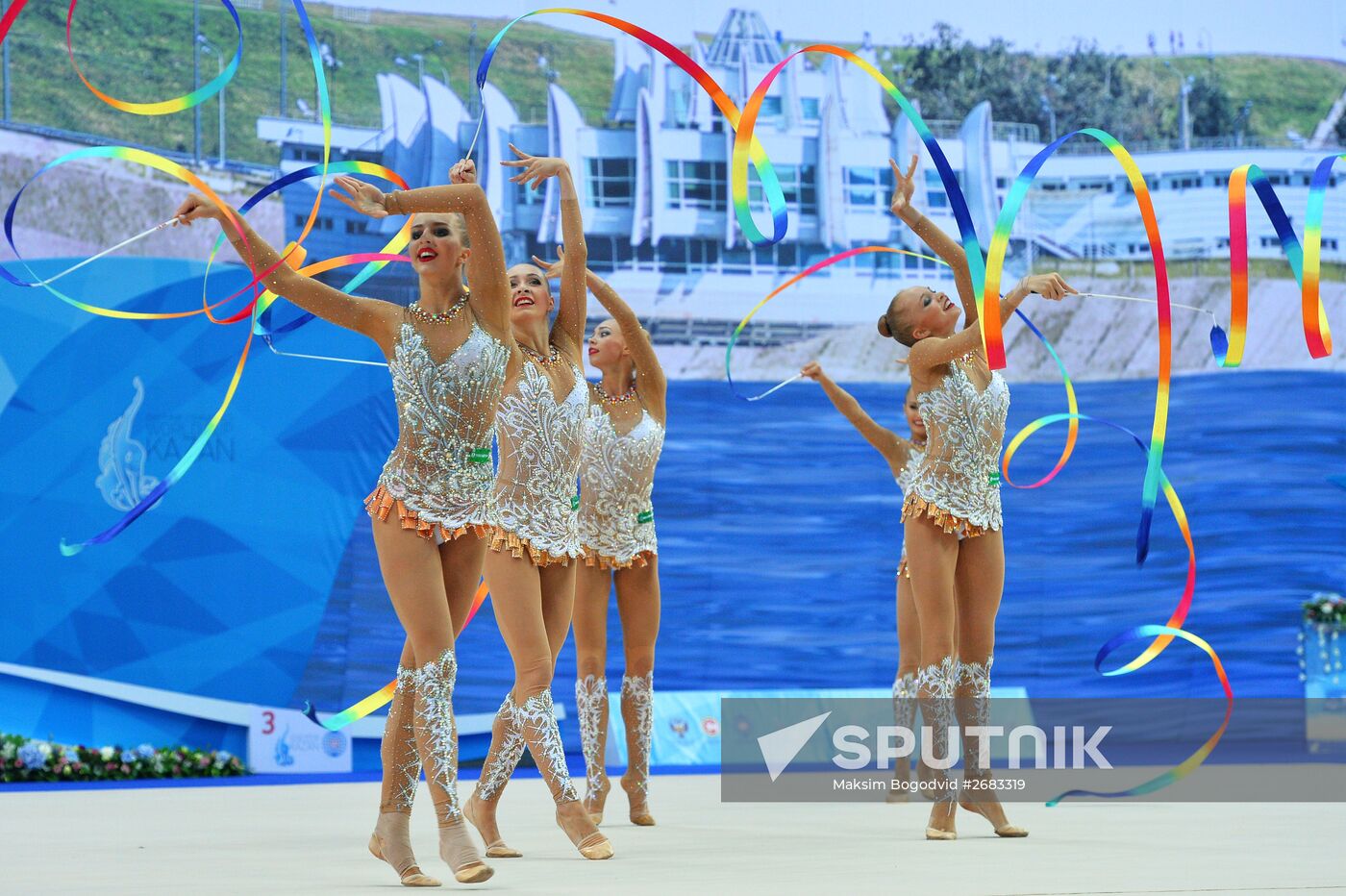2015 FIG Rhythmic Gymnastics World Cup Series. Day Three