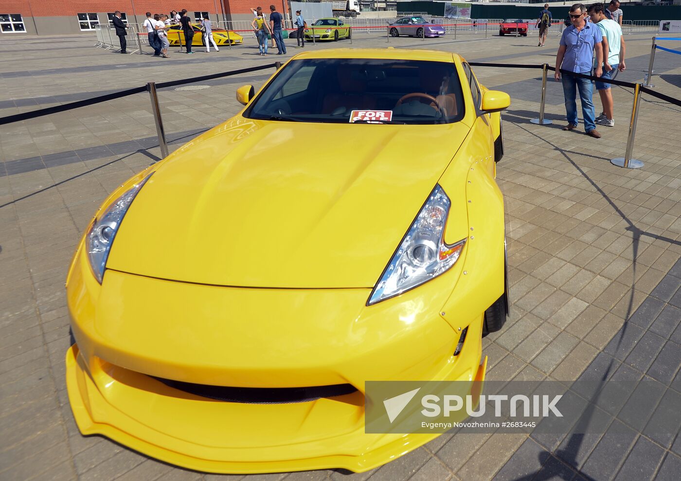 Moscow's Legends Park hosts Supercarshow 2015