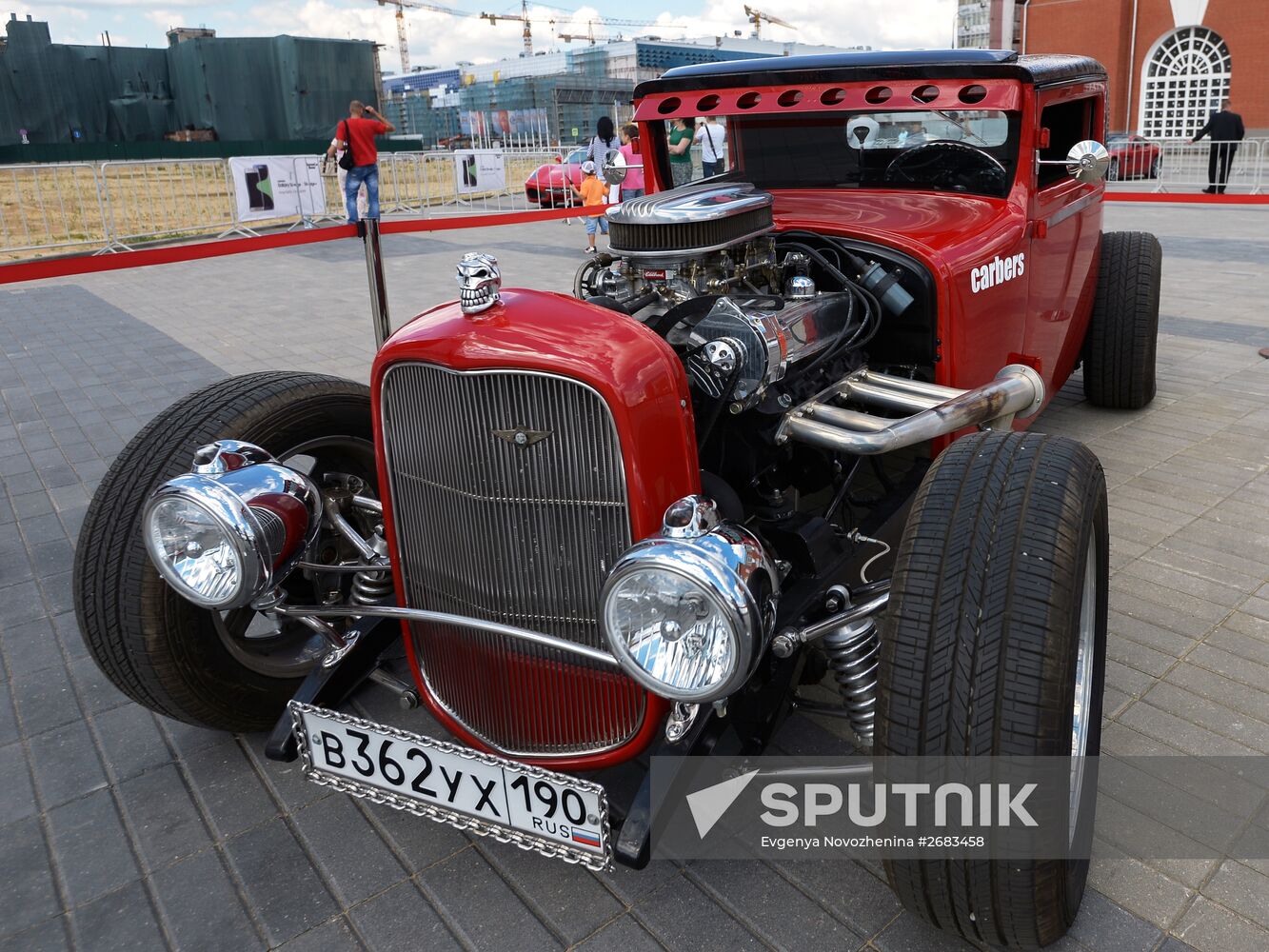 Moscow's Legends Park hosts Supercarshow 2015