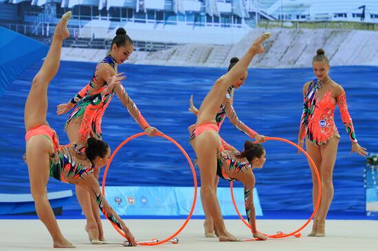 2015 FIG Rhythmic Gymnastics World Cup Series. Day Three