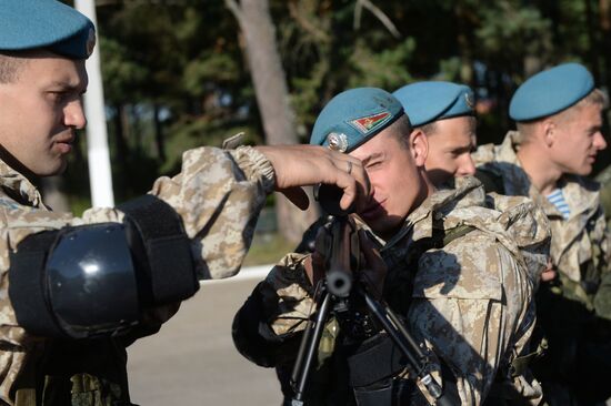 CSTO's Collective Rapid Deployment Forces hold Interaction 2015 drill