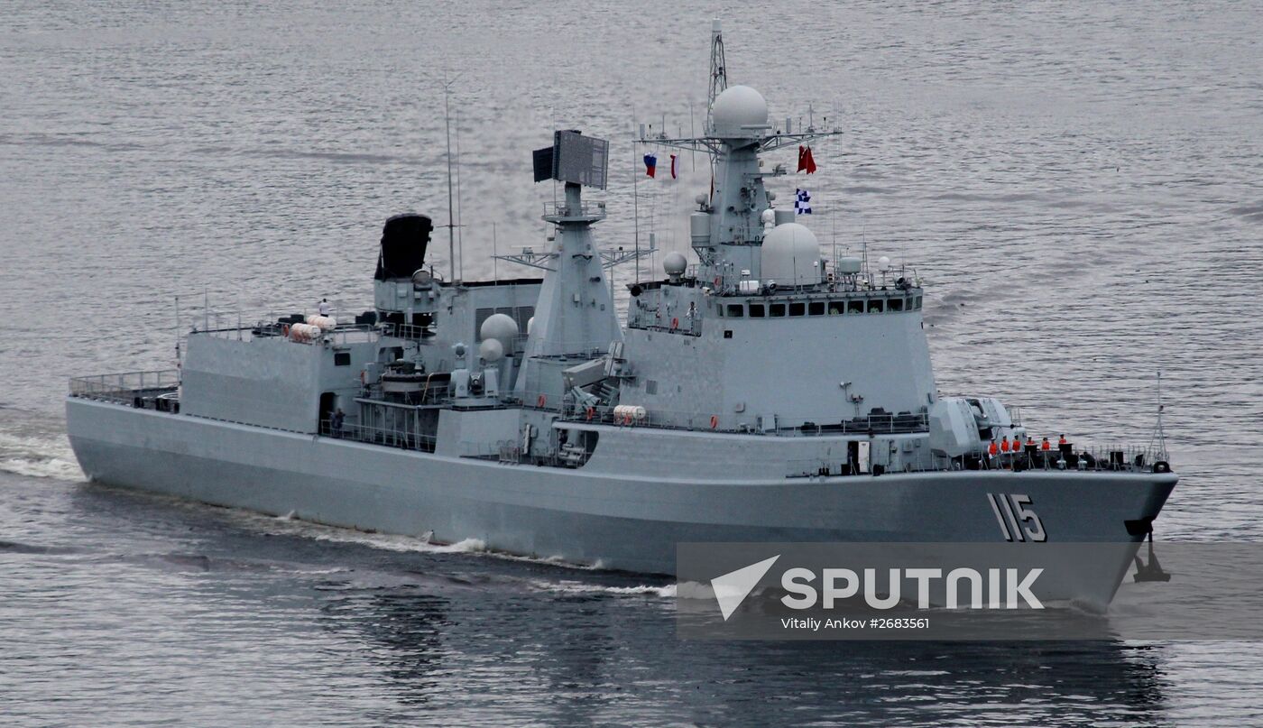 Russia's, China's Naval Cooperation 2015 drill enters active stage