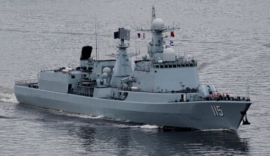 Russia's, China's Naval Cooperation 2015 drill enters active stage
