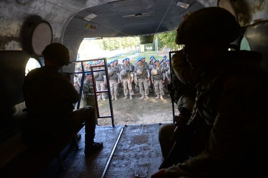 CSTO's Collective Rapid Deployment Forces hold Interaction 2015 drill