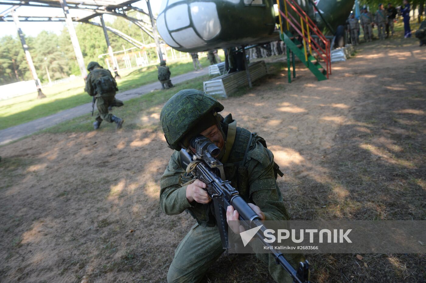 CSTO's Collective Rapid Deployment Forces hold Interaction 2015 drill