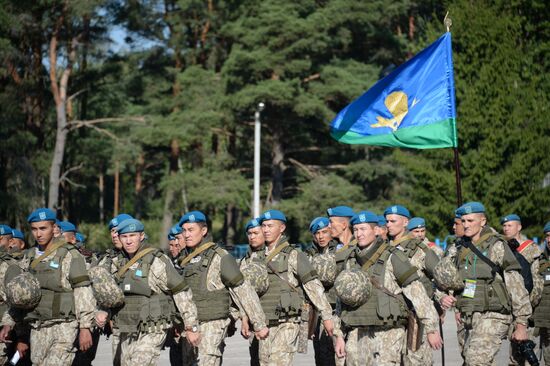 CSTO's Collective Rapid Deployment Forces hold Interaction 2015 drill
