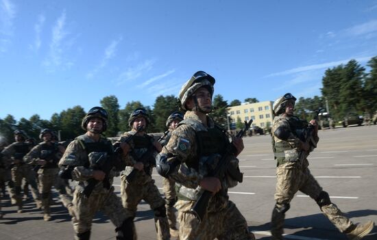CSTO's Collective Rapid Deployment Forces hold Interaction 2015 drill