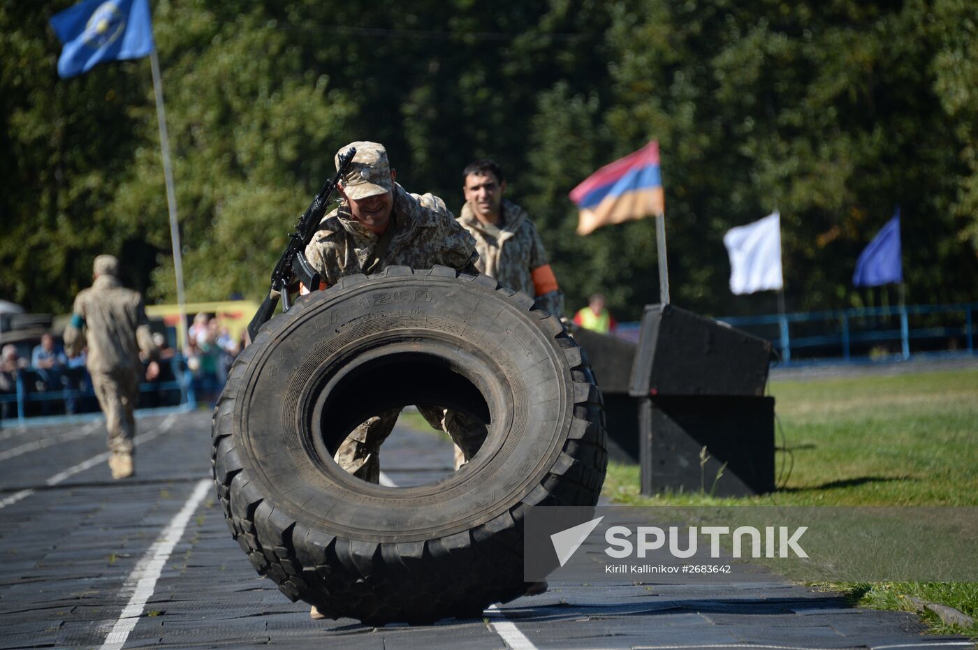 CSTO's Collective Rapid Deployment Forces hold Interaction 2015 drill