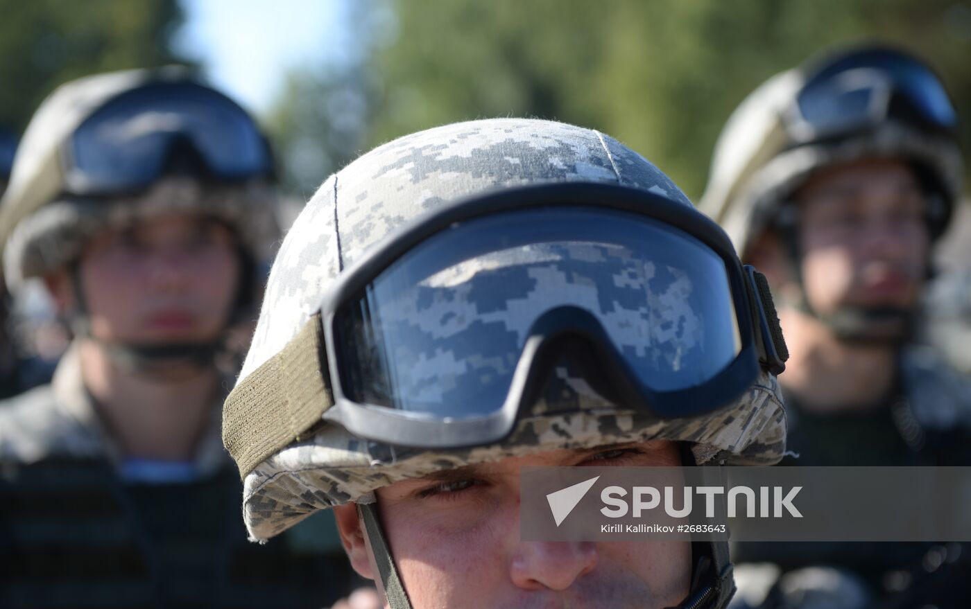 CSTO's Collective Rapid Deployment Forces hold Interaction 2015 drill