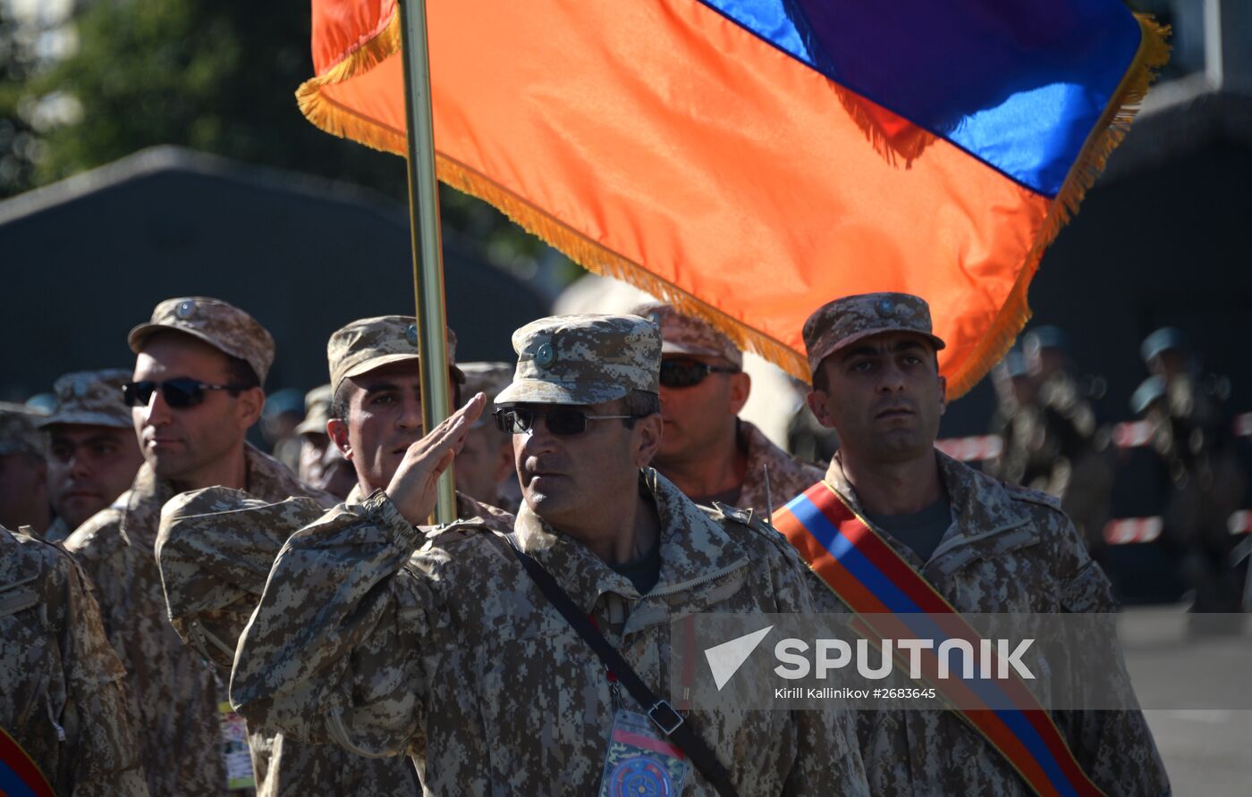 CSTO's Collective Rapid Deployment Forces hold Interaction 2015 drill
