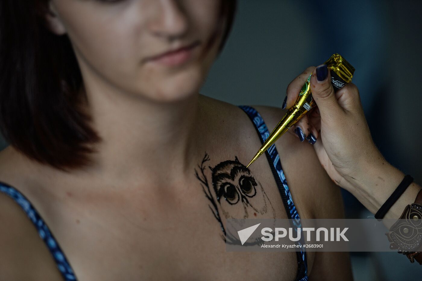 Tattoo festival in Novosibirsk
