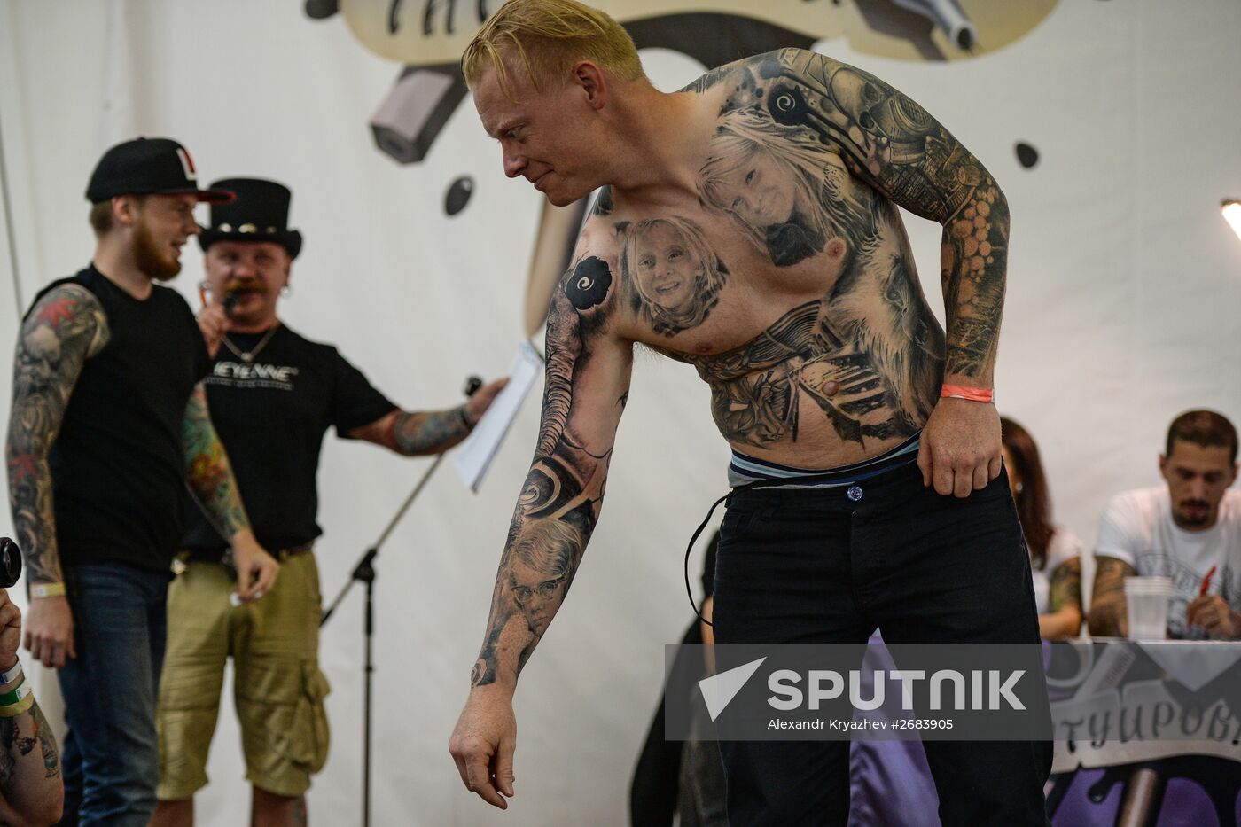 Tattoo festival in Novosibirsk